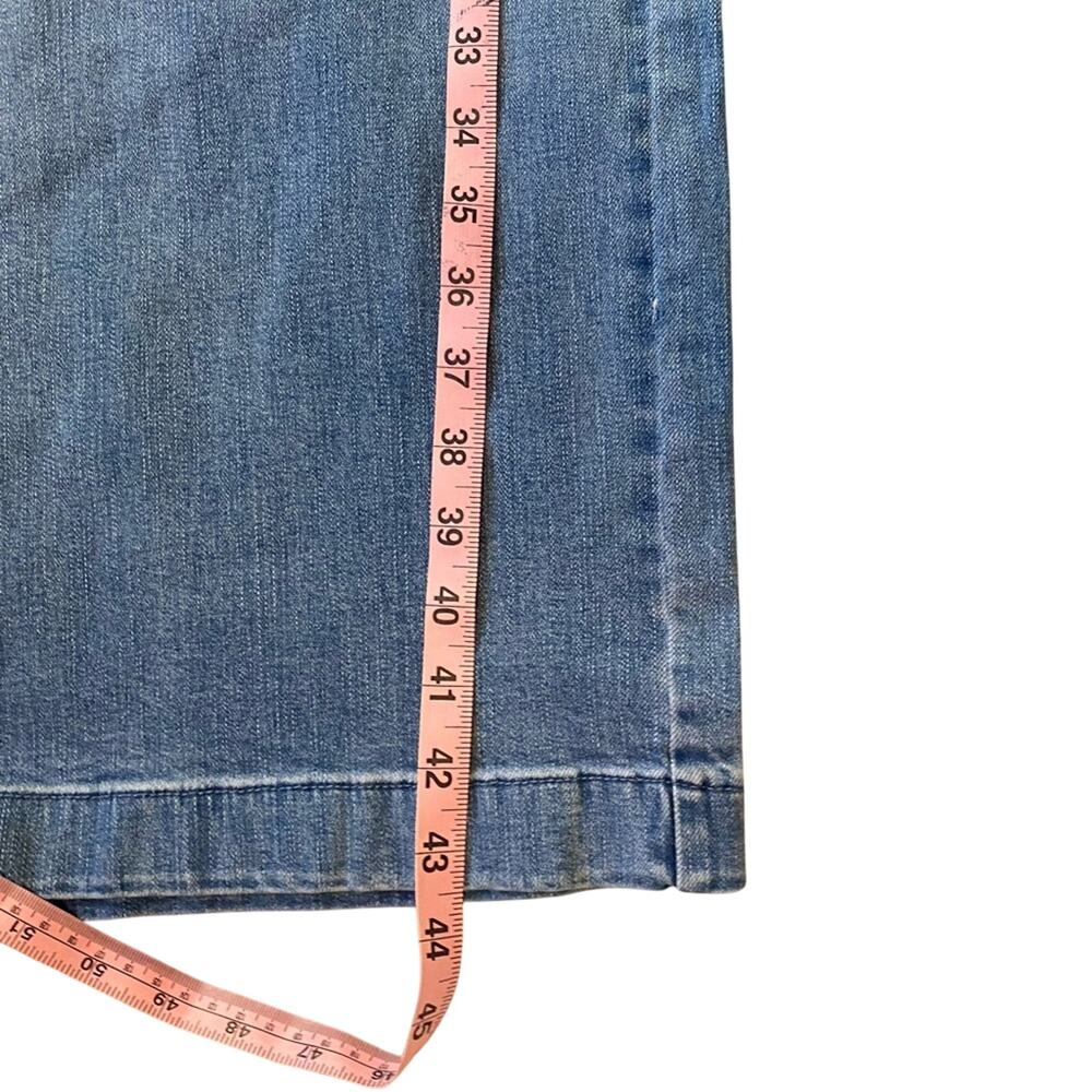 Candace Cameron Bure Jeans Womens Plus Size 30W NEW Wide Leg Casual Blue Pants - Picture 10 of 13
